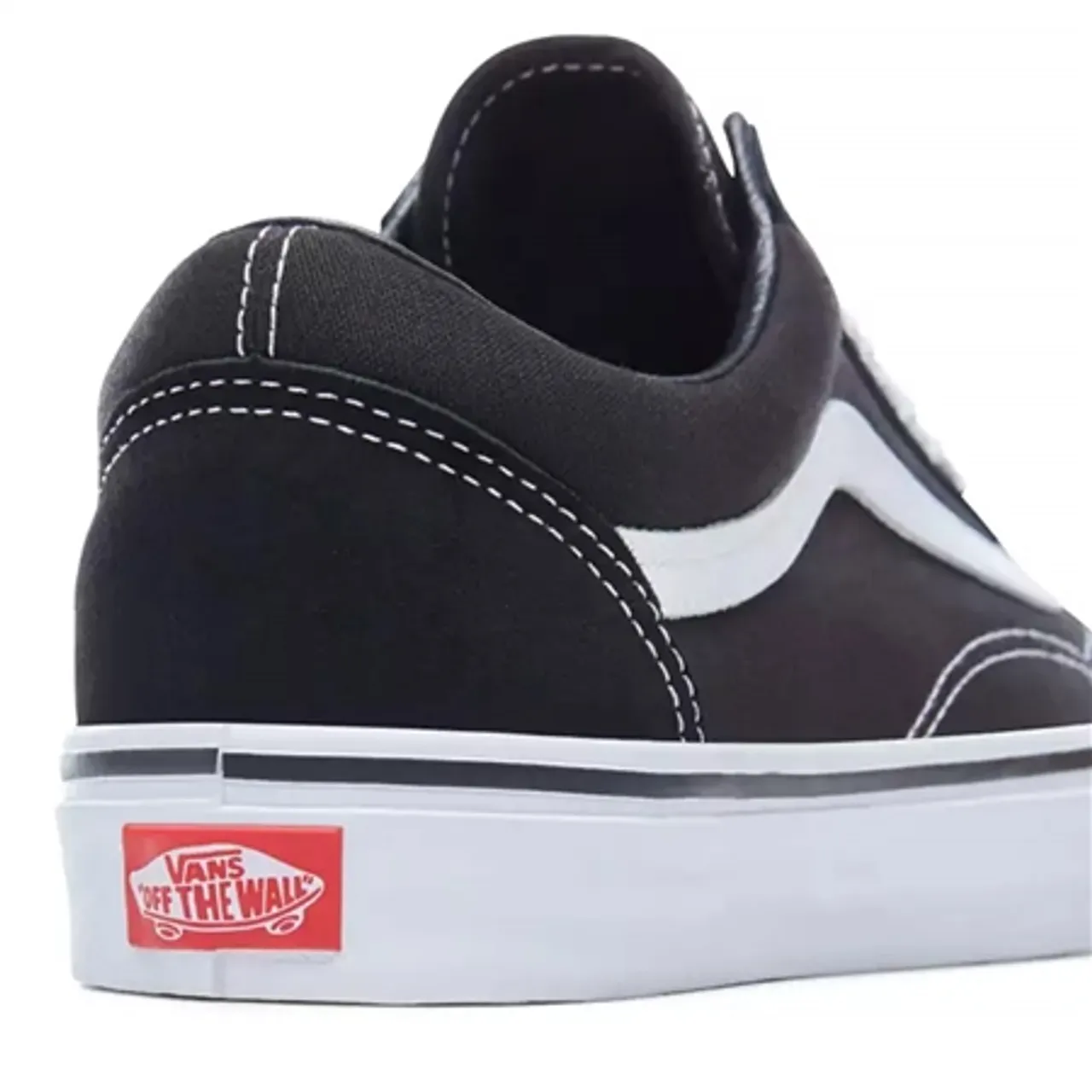 Vans Old Skool Mens Shoes - Black & White - UK 7 (EU 40.5)