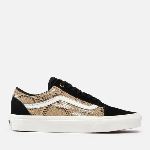Vans Old Skool Suede and Canvas-Blend Trainers - UK