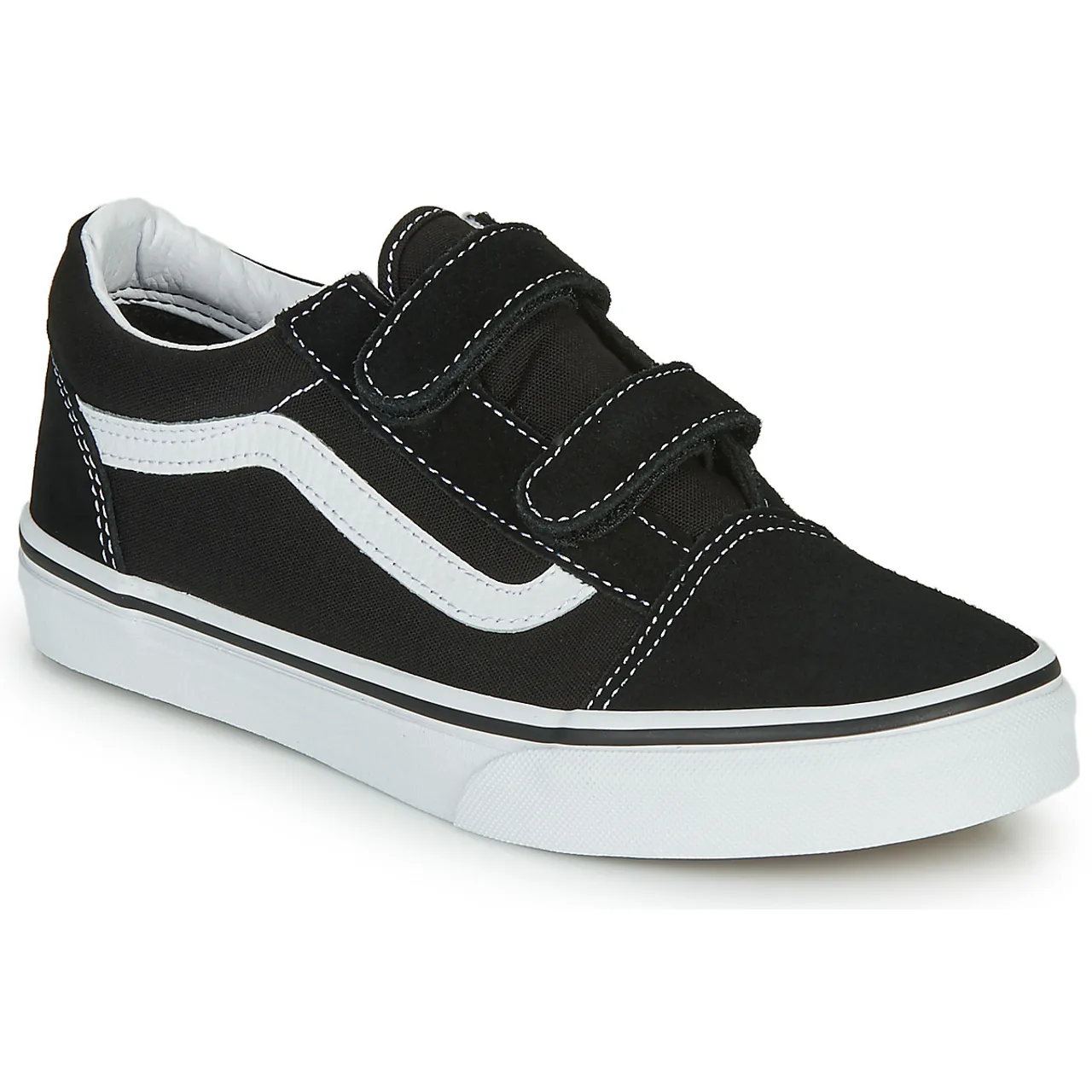 Vans  OLD SKOOL V  boys's Children's Shoes (Trainers) in Black
