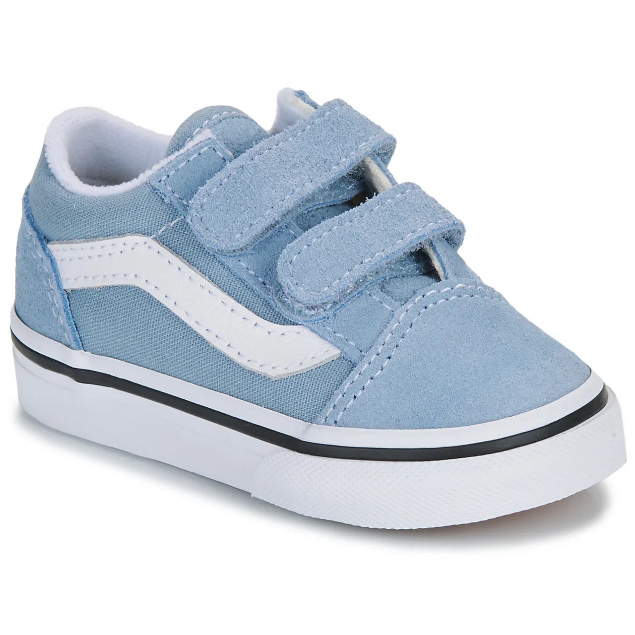 Vans  Old Skool V COLOR THEORY DUSTY BLUE  boys's Children's Shoes (Trainers) in Blue