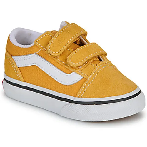 Vans  Old Skool V COLOR THEORY GOLDEN GLOW  boys's Children's Shoes (Trainers) in Yellow