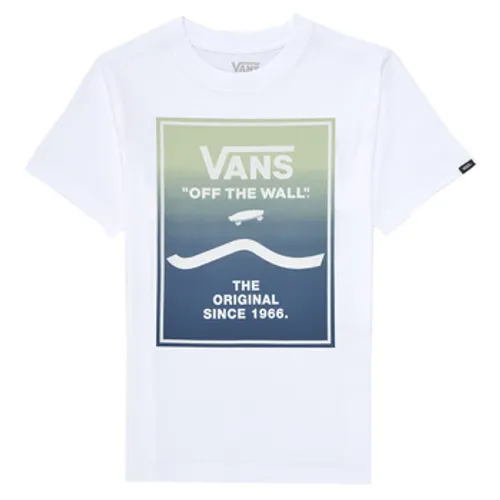 Vans  PRINT BOX 2.0  boys's Children's T shirt in White