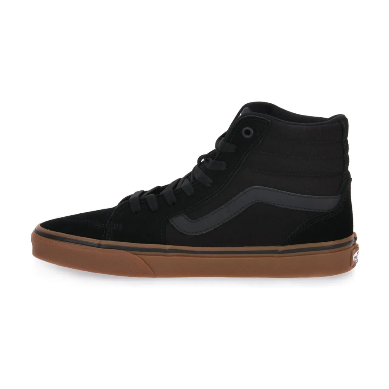 Vans , Q33 Fimore HI Black Gum Sneakers ,Black male, Sizes: