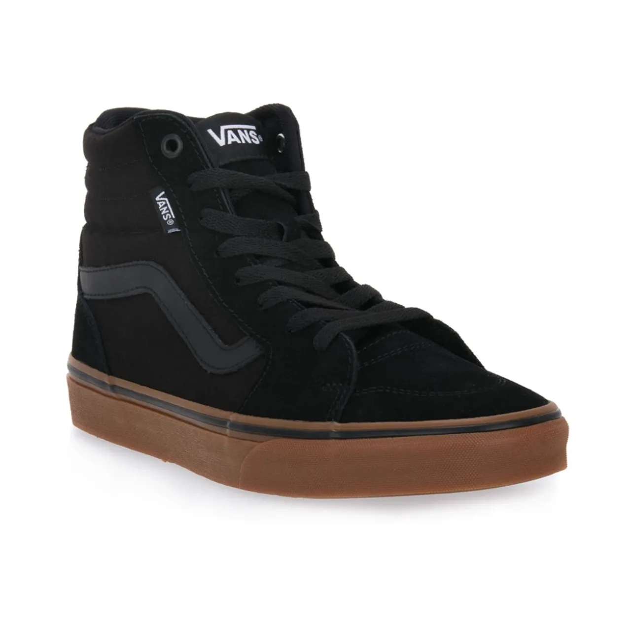 Vans , Q33 Fimore HI Black Gum Sneakers ,Black male, Sizes: