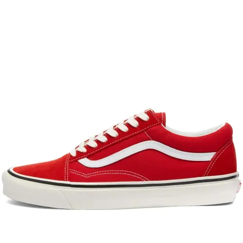 Vans , Red Canvas Low Top Sneakers ,Red male, Sizes: