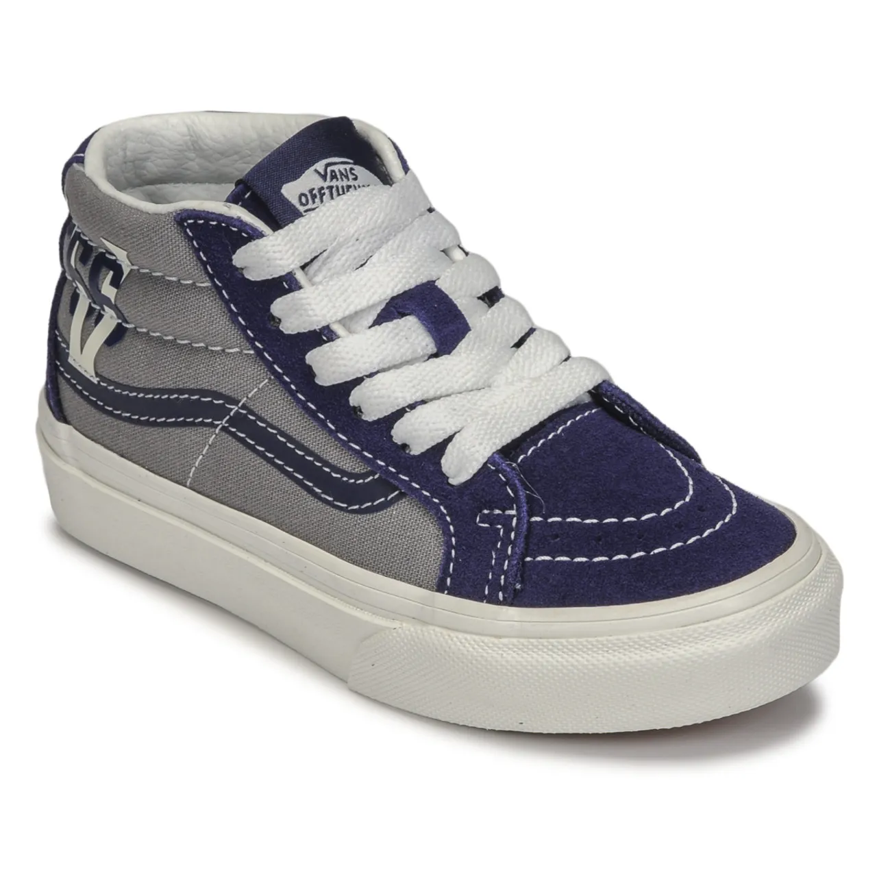 Vans  SK8-MID  boys's Children's Shoes (High-top Trainers) in Grey