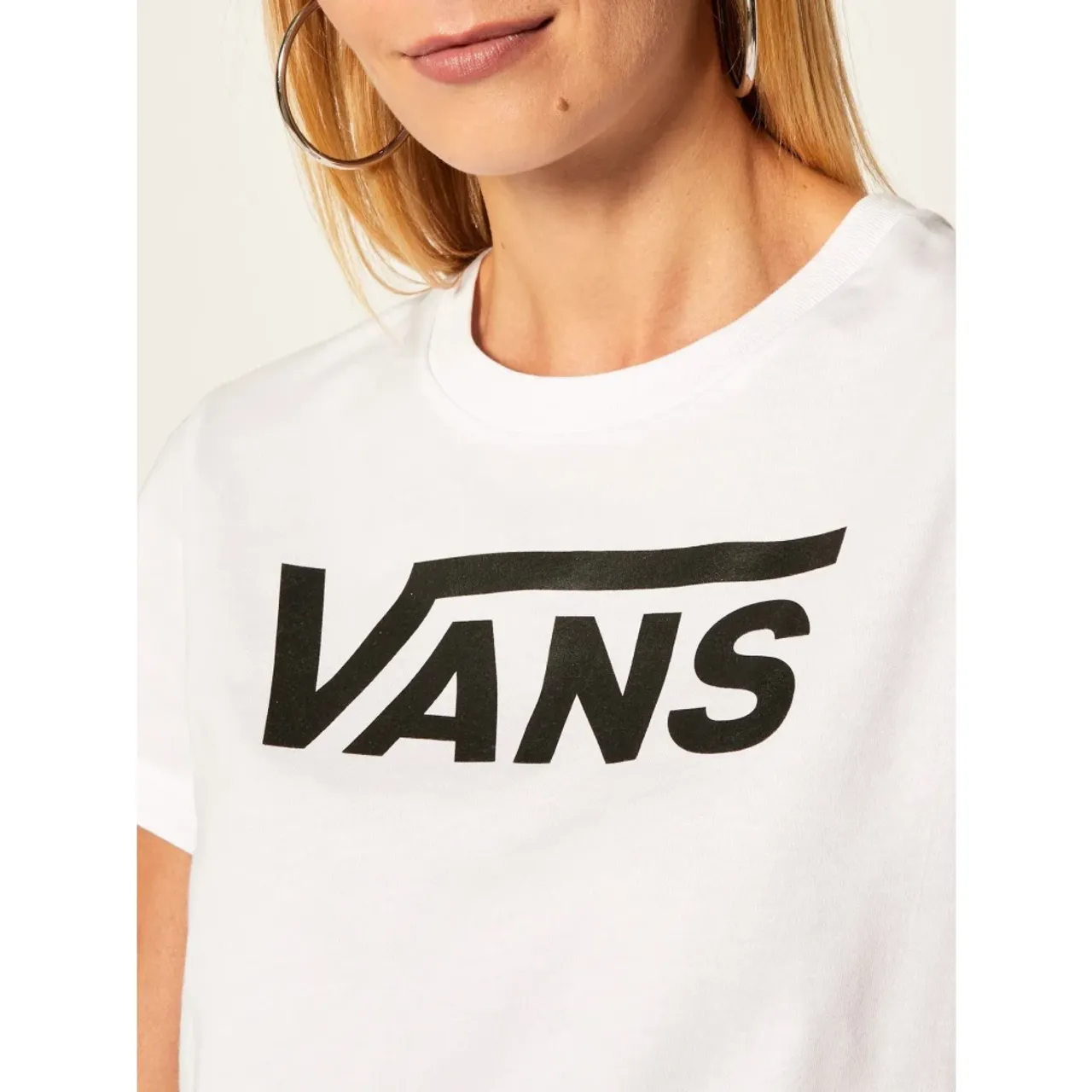 Vans , T-Shirts ,White female, Sizes: