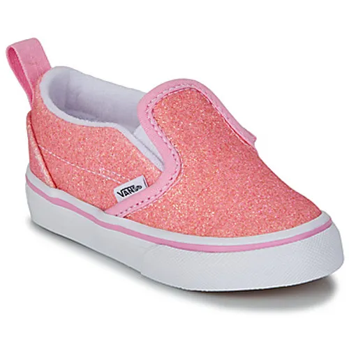 Vans  TD Slip-On V GLITTER PINK  girls's Children's Slip-ons (Shoes) in Pink