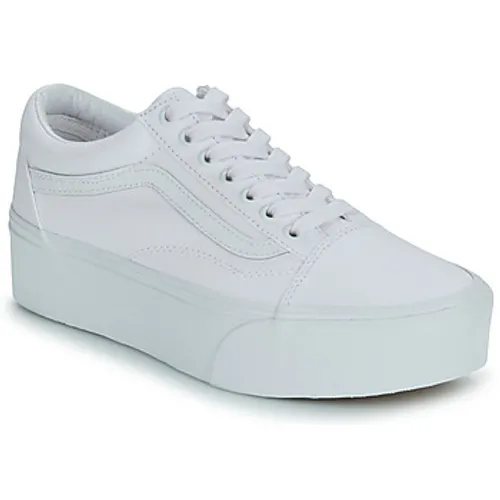 Vans  UA Old Skool Stackform TRUE WHITE  women's Shoes (Trainers) in White