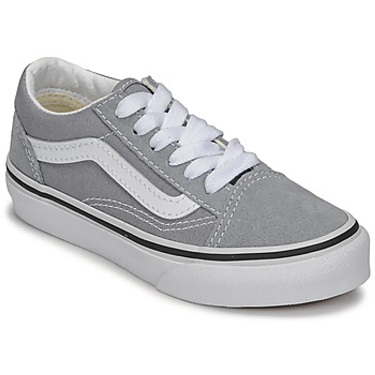 Vans  UY OLD SKOOL  boys's Children's Shoes (Trainers) in Grey