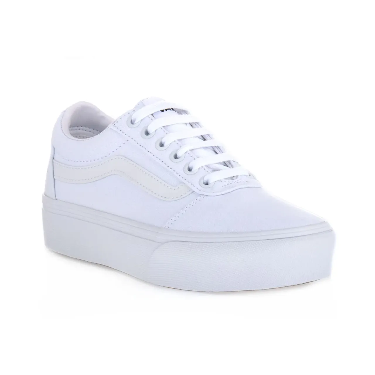 Vans , Van Ward Platform Sneakers ,White female, Sizes: