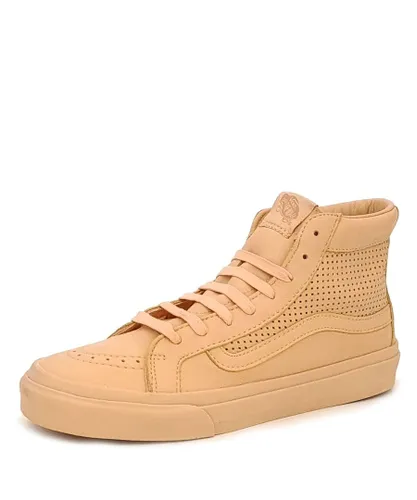 Vans VNOA386QNX4 Leather Nude Womens Fashion Trainers Sneakers