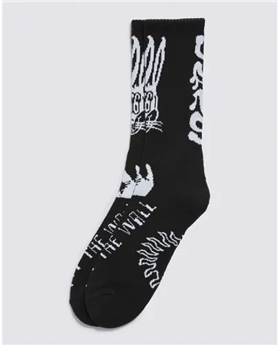 Vans Whammy Crew Socks - Black