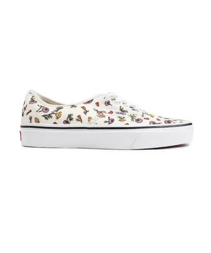 Vans Womens Authentic Trainers - White Canvas