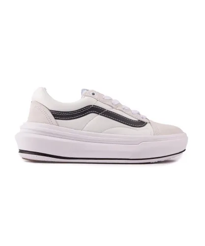 Vans Womens Old Skool Over Trainers - White Suede