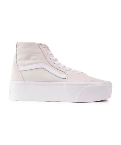 Vans Womens Sk8-hi Stacked Trainers - Taupe
