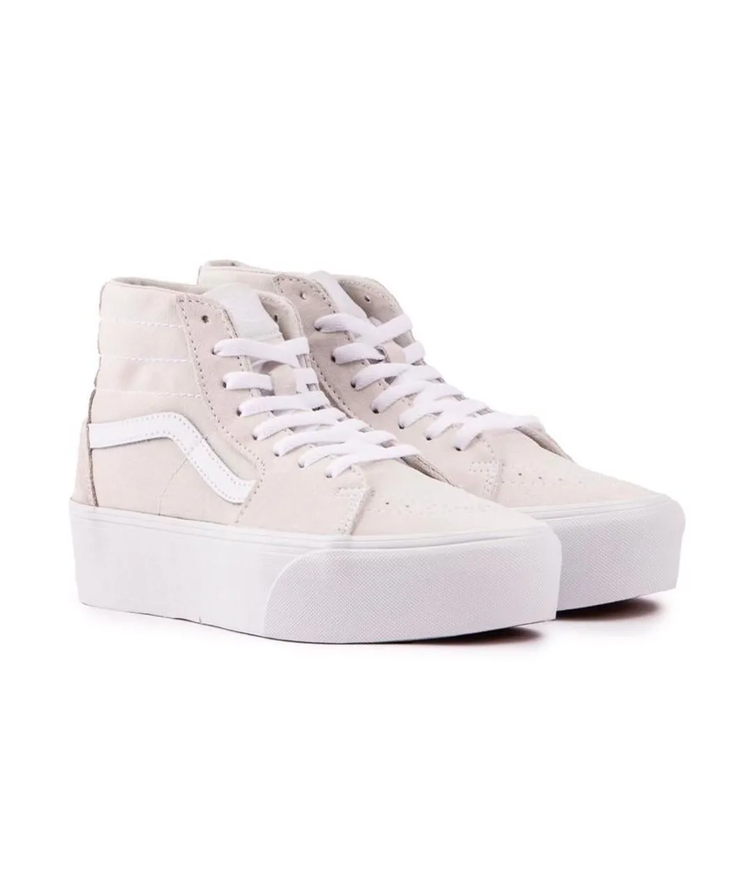 Vans Womens Sk8-hi Stacked Trainers - Taupe