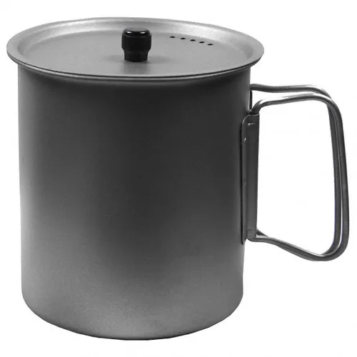 Vargo - Ti-Lite Mug - Pot size 0,75 l, black/grey