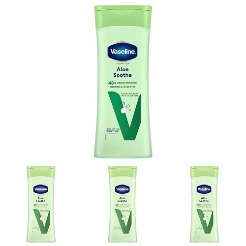 Vaseline Intensive Care Aloe Soothe Body Lotion heals and