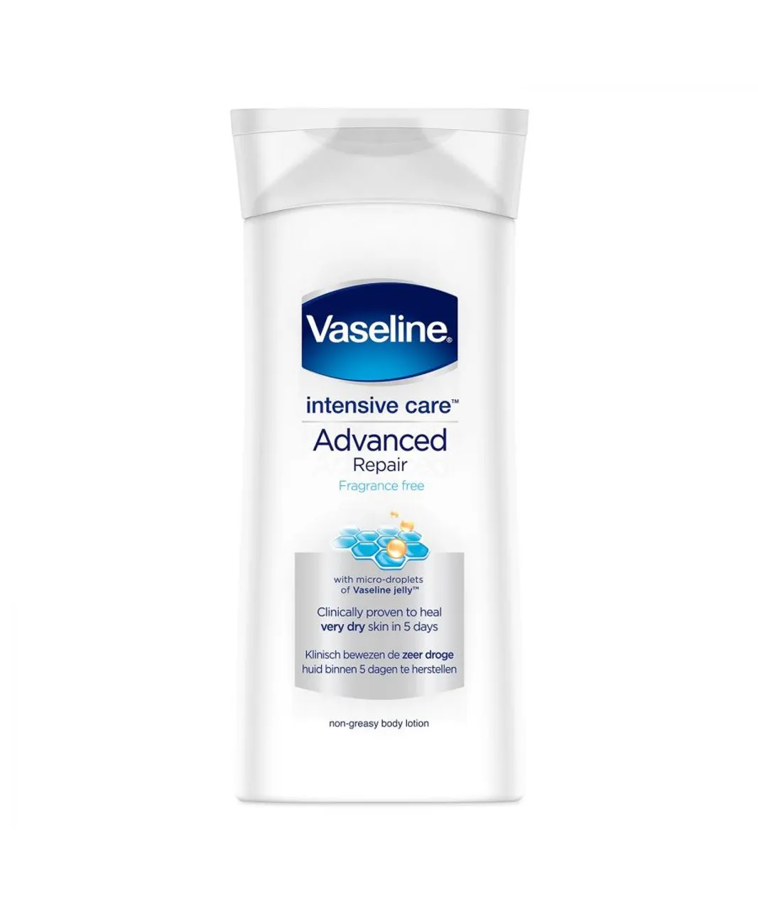 Vaseline Womens Advanced Repair Body Lotion, Intensive Care, 400ml, 3 Pack - NA - One Size