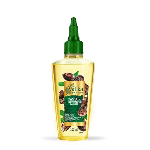 Vatika Afro Naturals Castor Restorative Hair Oil - 100ml |