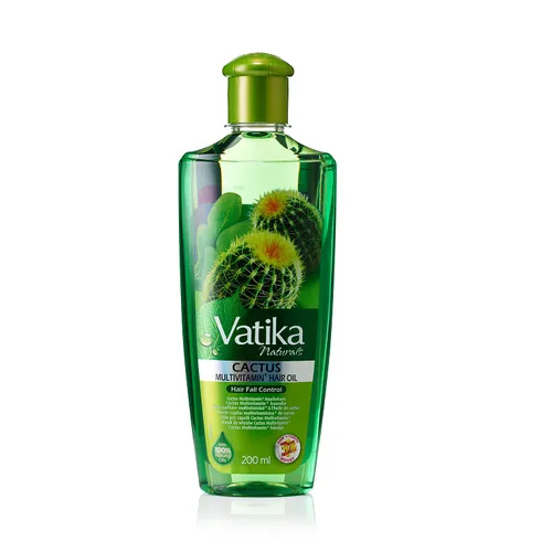 Vatika Naturals Cactus Enriched Hair Oil for Hair Fall