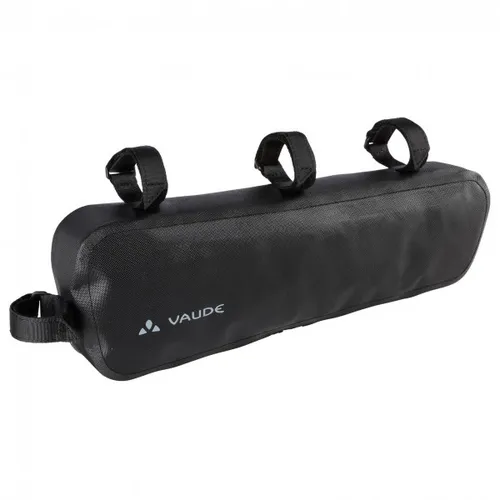 Vaude - Framebag Aqua - Bike bag size 40 x 7 x 12 cm, black/grey
