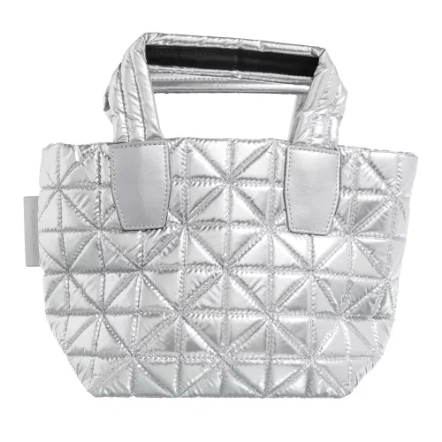 VeeCollective Crossbody Bags - Vee Tote Mini Chrome Metallic - silver - Crossbody Bags for ladies