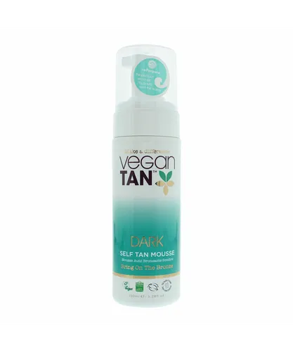 Vegan Tan Dark Self Tan Mousse 150ml - One Size