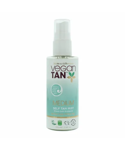 Vegan Tan Medium Self Tan Mist 100ml - One Size