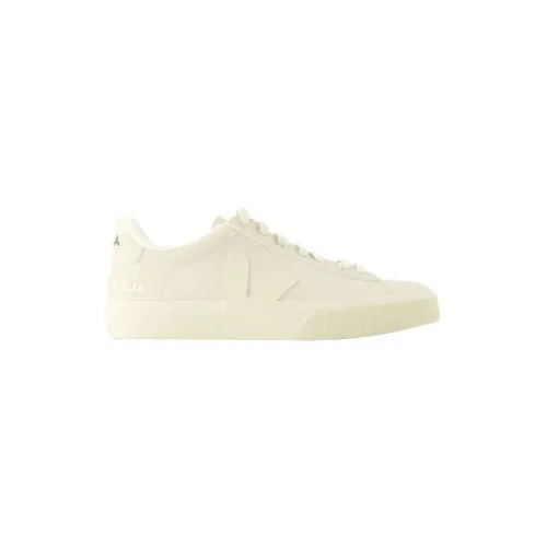 Veja , Campo Winter Sneakers - Leather - Beige ,Beige female, Sizes: