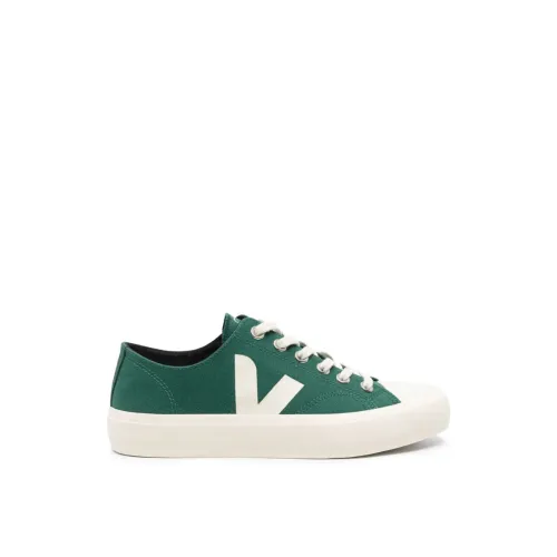 Veja , Canvas Low-Top Sneakers ,Green female, Sizes:
