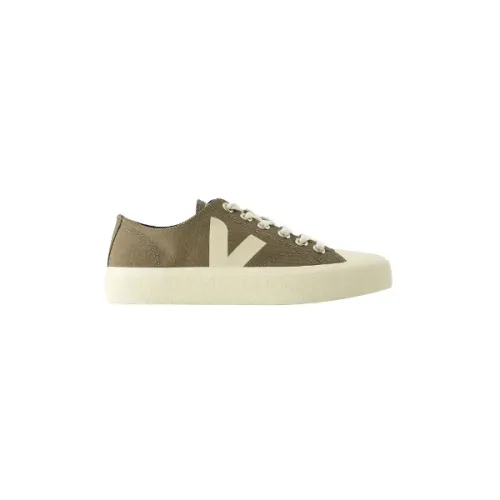 Veja , Cotton sneakers ,Green female, Sizes: