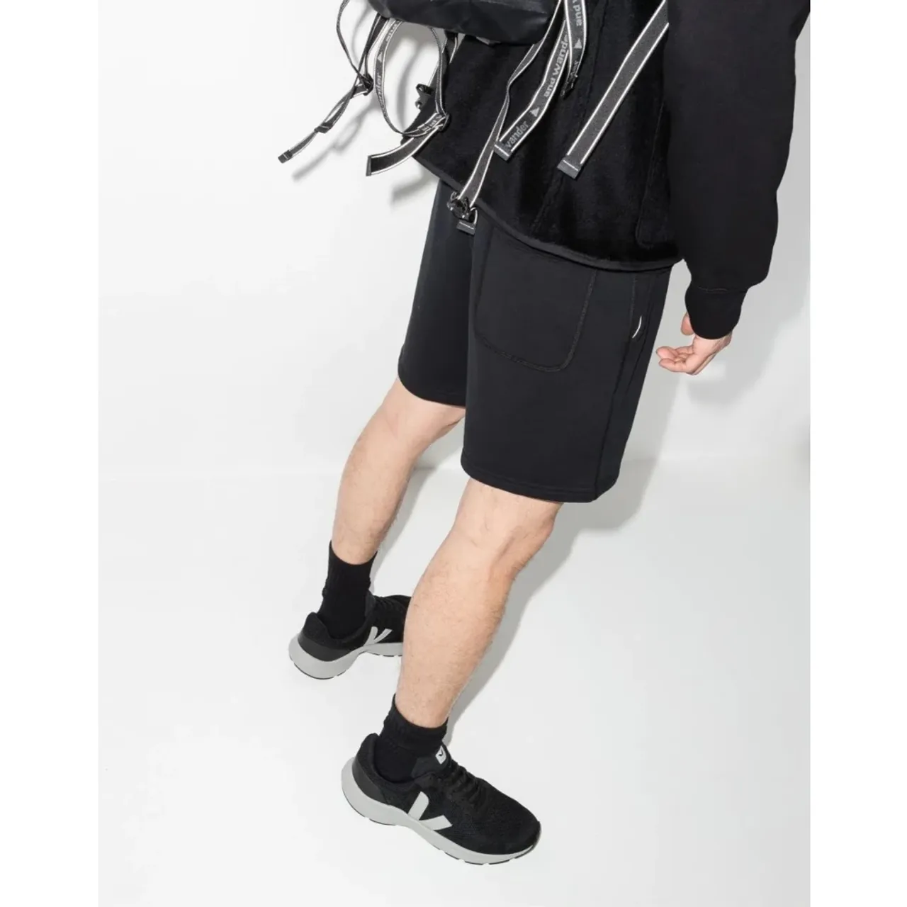 Veja , Marlin V-Knit Sneakers ,Black male, Sizes: