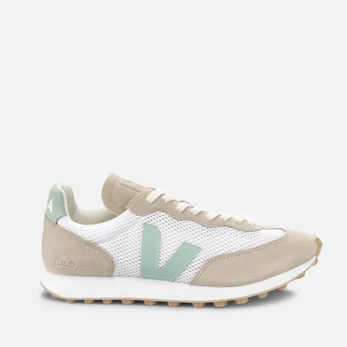 Veja Rio Branco Aircell Mesh and Suede Trainers - UK