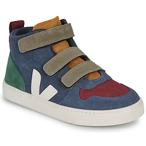 Veja  SMALL V-10 MID  boys's Children's Shoes (High-top Trainers) in Blue