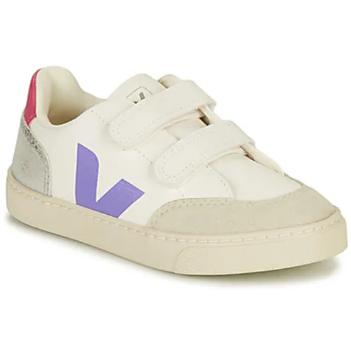 Veja  SMALL V-12  girls's Children's Shoes (Trainers) in White