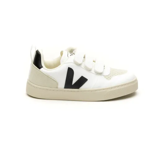 Veja , White Small V-10 Sneakers ,White male, Sizes: