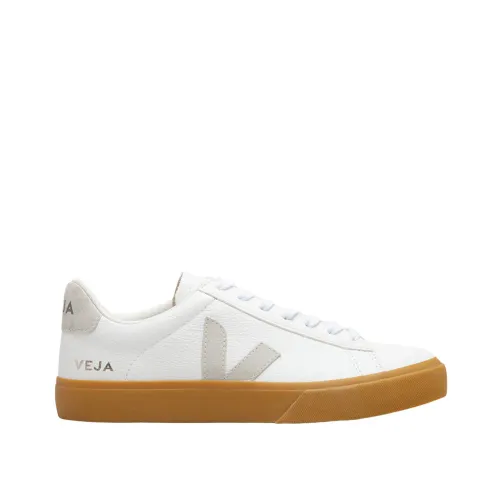 Veja , Wmns Campo Chromefree Leather (White / Grey) ,White male, Sizes: