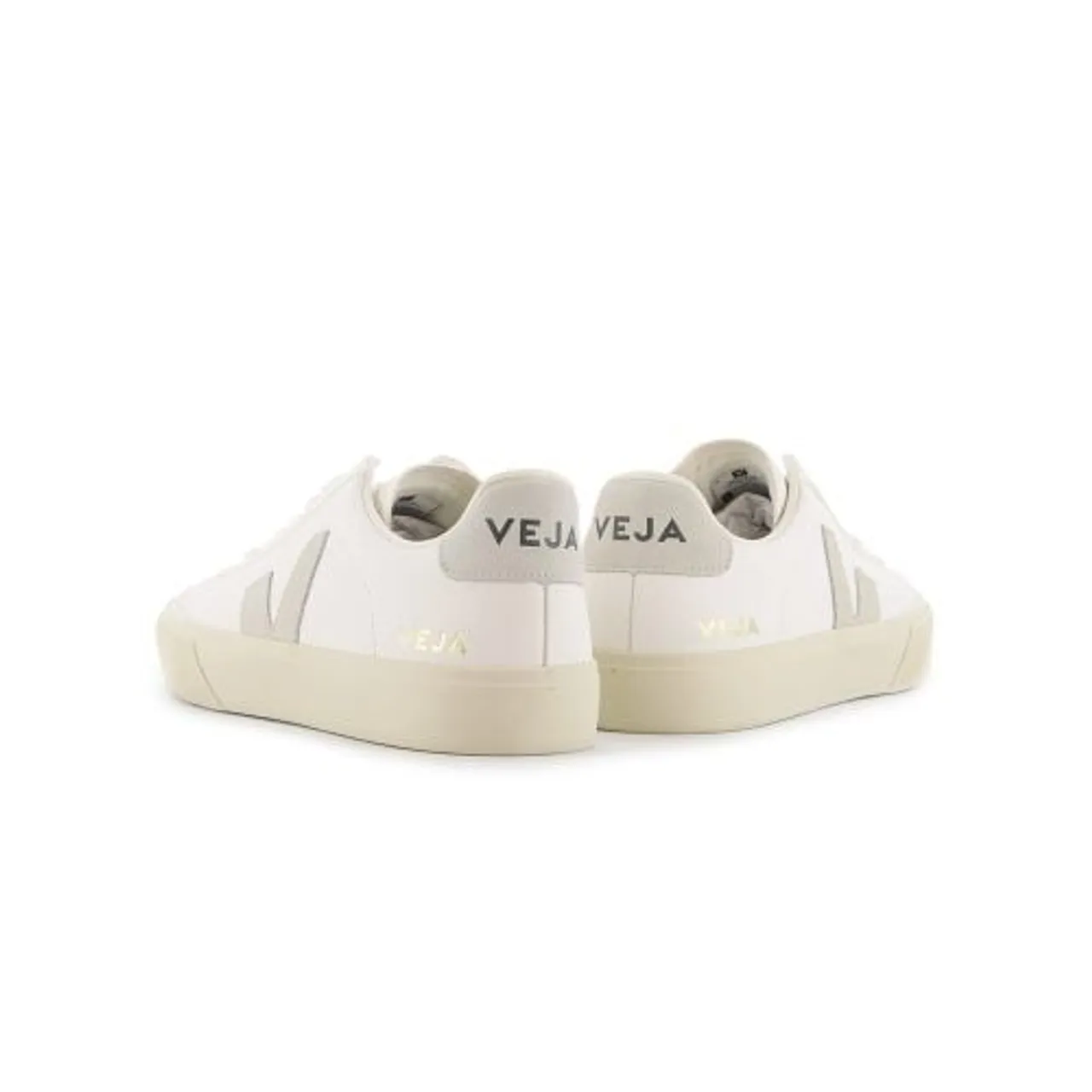 VEJA Womens Extra White Natural Suede Campo Trainer
