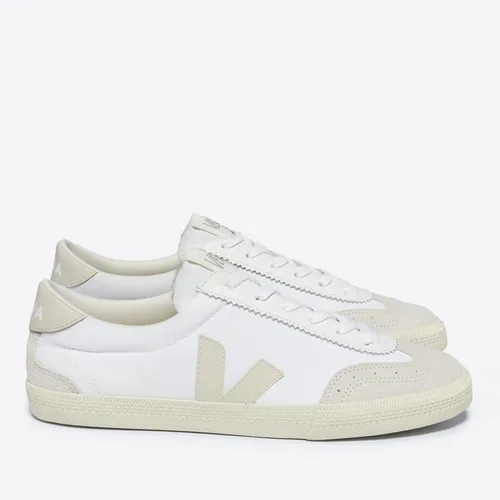 Veja Women's Volley Cotton-Canvas and Suede Trainers - UK