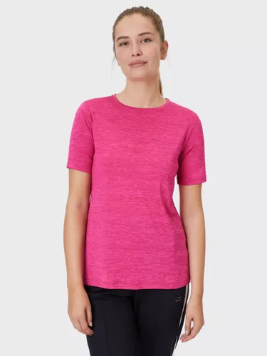 Venice Beach Sia Melange Relaxed Fit Sports T-Shirt, Virtual Pink - Virtual Pink - Female
