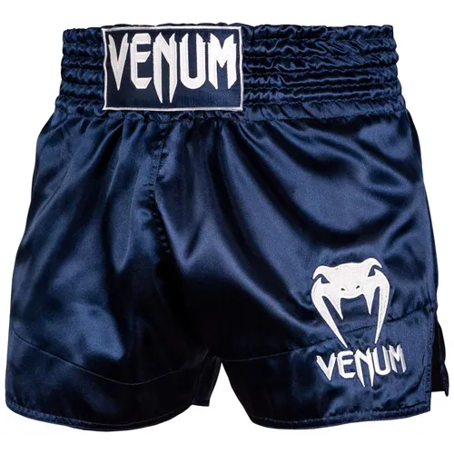 Venum Classic Muay Thai Shorts - Blue/White