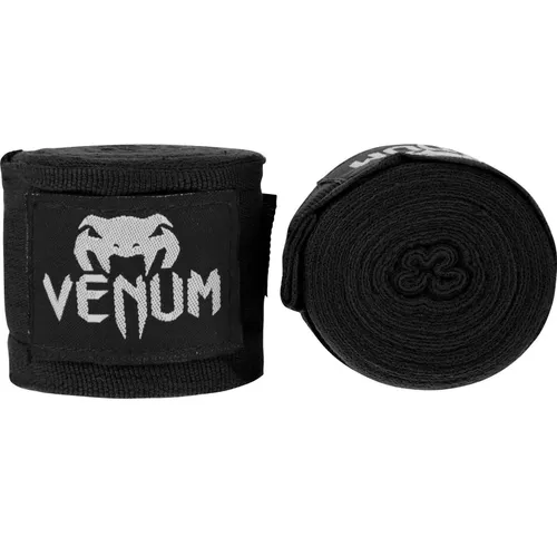 Venum Contact Boxing Bandages - Black - 4.5 m