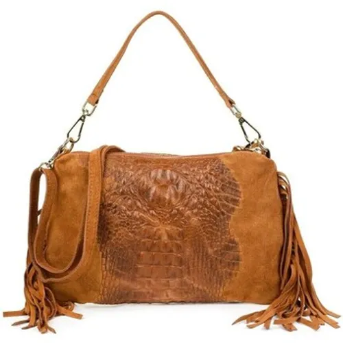 Vera Pelle  Boho Z24  women's Handbags in Brown