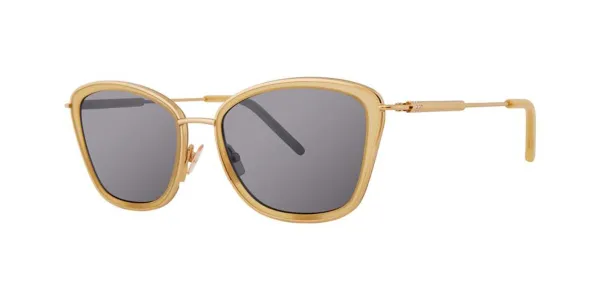 Vera Wang Vanna Honey Men's Sunglasses Gold Size 53