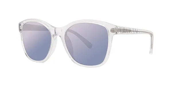 Vera Wang VAS3 Crystal Women's Sunglasses Clear Size 55