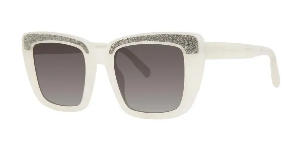 Vera Wang VAS6 Pearl Women's Sunglasses White Size 52