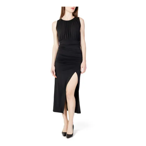 Vero Moda , Black Sleeveless Dress ,Black female, Sizes:
