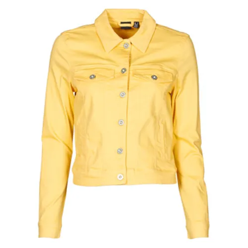 Vero Moda  VMHOTSOYA  women's Denim jacket in Yellow